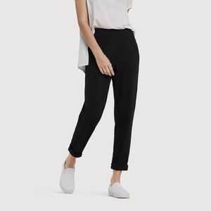 Kit & Ace Mulberry Black Ponte Crop Trousers